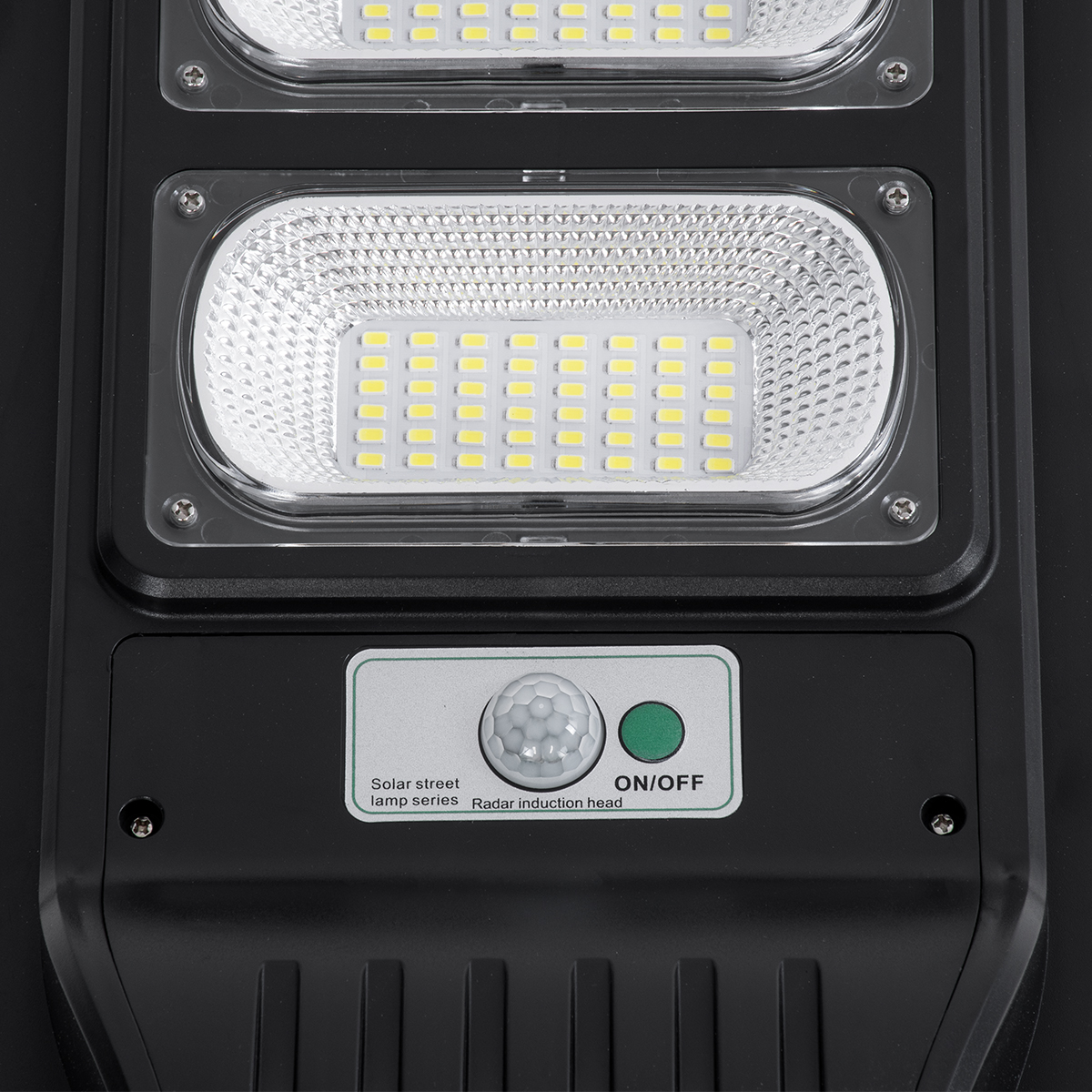 LEDTM® STREETB 85342 Φωτιστικό Δρόμου LED 60W 3000lm 120° DC 5V με Ενσωματωμένο Φωτοβολταϊκό Panel 6V 9W & Επαναφορτιζόμενη Μπαταρία Li-ion 3.2V 9000mAh με Αισθητήρα Κίνησης-Ημέρας-Νύχτας Αδιάβροχο IP65 Ψυχρό Λευκό 6000K - Μαύρο - Μ22 x Π50 x Υ6cm - 2 Χρόνια Εγγύηση - Image 7