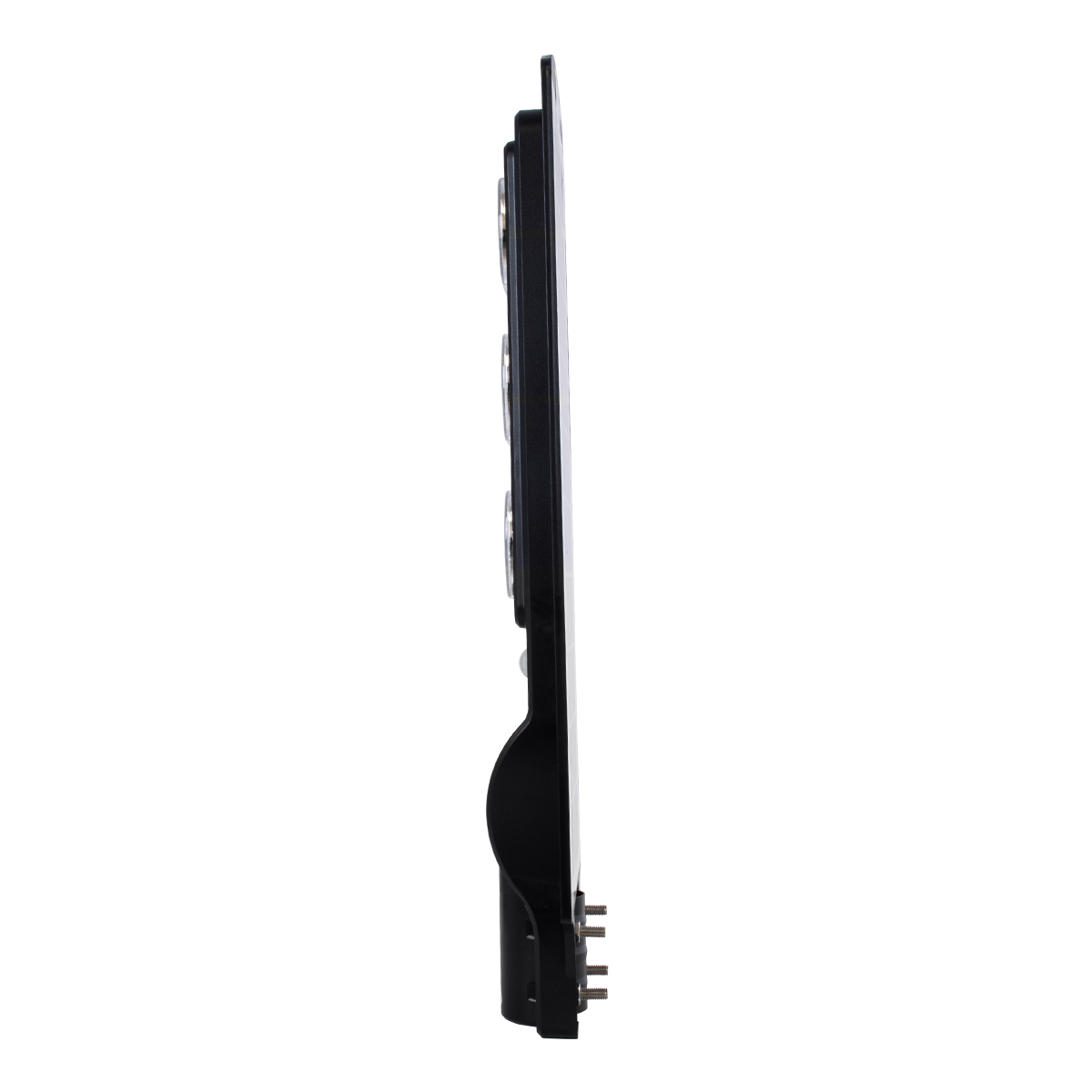 LEDTM® STREETB 85343 Φωτιστικό Δρόμου LED 90W 4500lm 120° DC 5V με Ενσωματωμένο Φωτοβολταϊκό Panel 6V 12W & Επαναφορτιζόμενη Μπαταρία Li-ion 3.2V 12000mAh με Αισθητήρα Κίνησης-Ημέρας-Νύχτας Αδιάβροχο IP65 Ψυχρό Λευκό 6000K - Μαύρο - Μ24 x Π63 x Υ6cm - 2 Χρόνια Εγγύηση - Image 4