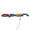LEDTM® 85856 Φωτιστικό Ταμπέλα Φωτεινή Επιγραφή NEON LED Σήμανσης Animated OPEN 30W AC 230V με Διακόπτη On/Off και Ασύρματο Χειριστήριο IR Κόκκινο - Πράσινο - Κίτρινο - Γαλάζιο - Image 4