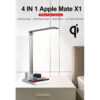 LEDTM® ONO 86101 Μοντέρνο Επιτραπέζιο Φωτιστικό Γραφείου με Ασύρματη Φόρτιση 10W 2A LED 5W 1000lm 90° DC 5V με USB-C IP20 Φυσικό Λευκό 4500K - Sanan SMD Chip - Λευκό - Μ33 x Π14 x Υ63cm - 2 Χρόνια Εγγύηση - Image 8