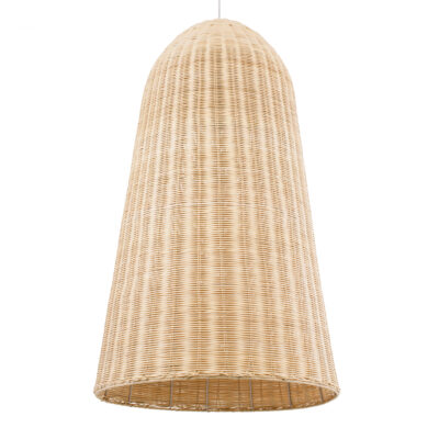 Alternative view of LEDTM® FAROL 01746 Boho Κρεμαστό Φωτιστικό Οροφής με Ντουί 1 x E27 AC 220-240V IP20 - Μπεζ - Μ60 x Π60 x Y100cm