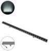 LEDTM® WASHERFAIA 90188 Μπάρα Φωτισμού Wall Washer με Αντιθαμβωτική Γρίλια LED 24W 2880lm 15° DC 24V Αδιάβροχο IP65 Ψυχρό Λευκό 6000K Dimmable - Bridgelux SMD Chip - Ασημί - Μ100 x Π4 x Υ5.5cm - 3 Χρόνια Εγγύηση - Image 2