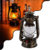 LEDTM® FIREWATCH 76547 Διακοσμητικό Φαναράκι LED 10W 500lm 360° Επαναφορτιζόμενο DC 5V με Μπαταρίες 2x18650 IP20 Ultra Θερμό Λευκό 1800K - Μ15 x Π11.5 x Υ23.5cm - 2 Χρόνια Εγγύηση - Image 2