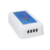 Ασύρματος LED RGB Controller με Χειριστήριο Τοίχου Αφής 2.4G RF 12v (576w) - 24v (1152w) DC για Τέσσερα Group LEDTM 04054 - Image 4