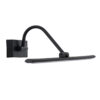 LEDTM® MIRA 60432 Μοντέρνο Φωτιστικό Τοίχου - Απλίκα Καθρέπτη Μπάνιου LED 12W 1400lm 120° AC 220-240V IP44 Φυσικό Λευκό 4500K - Lumileds SMD Chip & TÜV SÜD Driver - Μαύρο Ματ - Μ60 x Π20 x Υ13cm - 3 Χρόνια Εγγύηση - Image 3