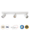 LEDTM® LEONARDO 60349 Μοντέρνο Φωτιστικό Οροφής LED 30W 3600lm 60° AC 220-240V IP20 Φυσικό Λευκό 4500K - Bridgelux COB - Λευκό - Μ52 x Π7 x Υ11.8cm - 5 Χρόνια Εγγύηση - Image 2