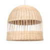 LEDTM® LUCIA 01725 Boho Κρεμαστό Φωτιστικό Οροφής με Ντουί 1 x E27 AC 220-240V IP20 - Μπεζ - Μ40 x Π40 x Y34cm - Image 2