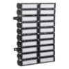 LEDTM® GOLIATH 90105 Προβολέας για Γήπεδα Tennis & Ποδοσφαίρου 5x5 LED 1000W 150000lm 75°x135° SDCM<5 Fish Eye Lens AC 220-240V Αδιάβροχο IP65 IK08 Φυσικό Λευκό 5000K - Lumileds SMD Chip & Mean Well Driver - Μαύρο Ματ - Μ62 x Π22 x Υ90cm - 5 Χρόνια Εγγύηση - Image 3