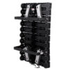 LEDTM® GOLIATH 90105 Προβολέας για Γήπεδα Tennis & Ποδοσφαίρου 5x5 LED 1000W 150000lm 75°x135° SDCM<5 Fish Eye Lens AC 220-240V Αδιάβροχο IP65 IK08 Φυσικό Λευκό 5000K - Lumileds SMD Chip & Mean Well Driver - Μαύρο Ματ - Μ62 x Π22 x Υ90cm - 5 Χρόνια Εγγύηση - Image 6