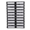 LEDTM® GOLIATH 90105 Προβολέας για Γήπεδα Tennis & Ποδοσφαίρου 5x5 LED 1000W 150000lm 75°x135° SDCM<5 Fish Eye Lens AC 220-240V Αδιάβροχο IP65 IK08 Φυσικό Λευκό 5000K - Lumileds SMD Chip & Mean Well Driver - Μαύρο Ματ - Μ62 x Π22 x Υ90cm - 5 Χρόνια Εγγύηση - Image 8