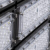 LEDTM® GOLIATH 90105 Προβολέας για Γήπεδα Tennis & Ποδοσφαίρου 5x5 LED 1000W 150000lm 75°x135° SDCM<5 Fish Eye Lens AC 220-240V Αδιάβροχο IP65 IK08 Φυσικό Λευκό 5000K - Lumileds SMD Chip & Mean Well Driver - Μαύρο Ματ - Μ62 x Π22 x Υ90cm - 5 Χρόνια Εγγύηση - Image 10
