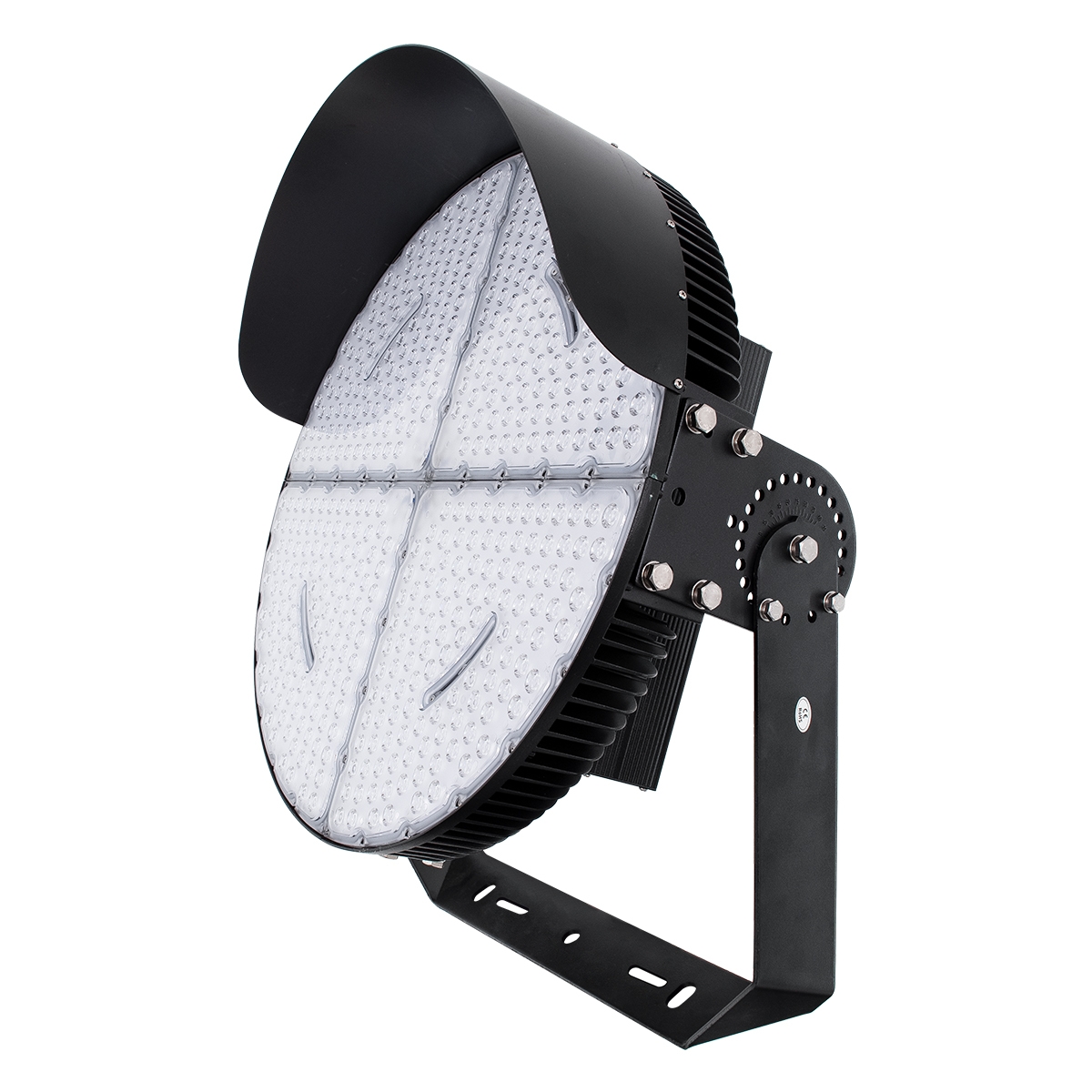 LEDTM® CYCLOP 90108 LED Προβολέας Γηπέδου 1200W 192000LM 60° AC 100-277V IP65 - Ψυχρό Λευκό 5000K - MeanWell Driver & LumiLEDs Chip - 5 Years Warranty - Image 4
