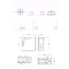 LEDTM® WINDOWCORNA 90115 Γωνιακό Φωτιστικό Ανάδειξης Παραθύρων LED 6W 480lm 3°x172° DC 24V Αδιάβροχο IP65 Μπλε Dimmable - CREE XPE Chip - Γκρι Ανθρακί - Μ12 x Π4 x Υ12cm - 3 Χρόνια Εγγύηση - Image 9