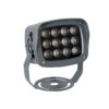 LEDTM® FLOODXENA 90120 Προβολέας Σποτ Wall Washer LED 12W 1260lm 10° AC 220-240V Αδιάβροχο IP65 Ultra Θερμό Λευκό 2200K - Bridgelux SMD Chip - Γκρι Ανθρακί Ματ - Μ13.5 x Π11 x Υ15cm - 3 Χρόνια Εγγύηση - Image 2