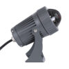 LEDTM® SPOTFENIA 90136 Αρχιτεκτονικό Σποτ Φωτισμου LED 10W 850lm 5° DC 24V Αδιάβροχο IP65 Μπλε Dimmable - Bridgelux COB Chip - Γκρι Ανθρακί - Μ7 x Π7 x Υ12cm - 3 Χρόνια Εγγύηση - Image 4