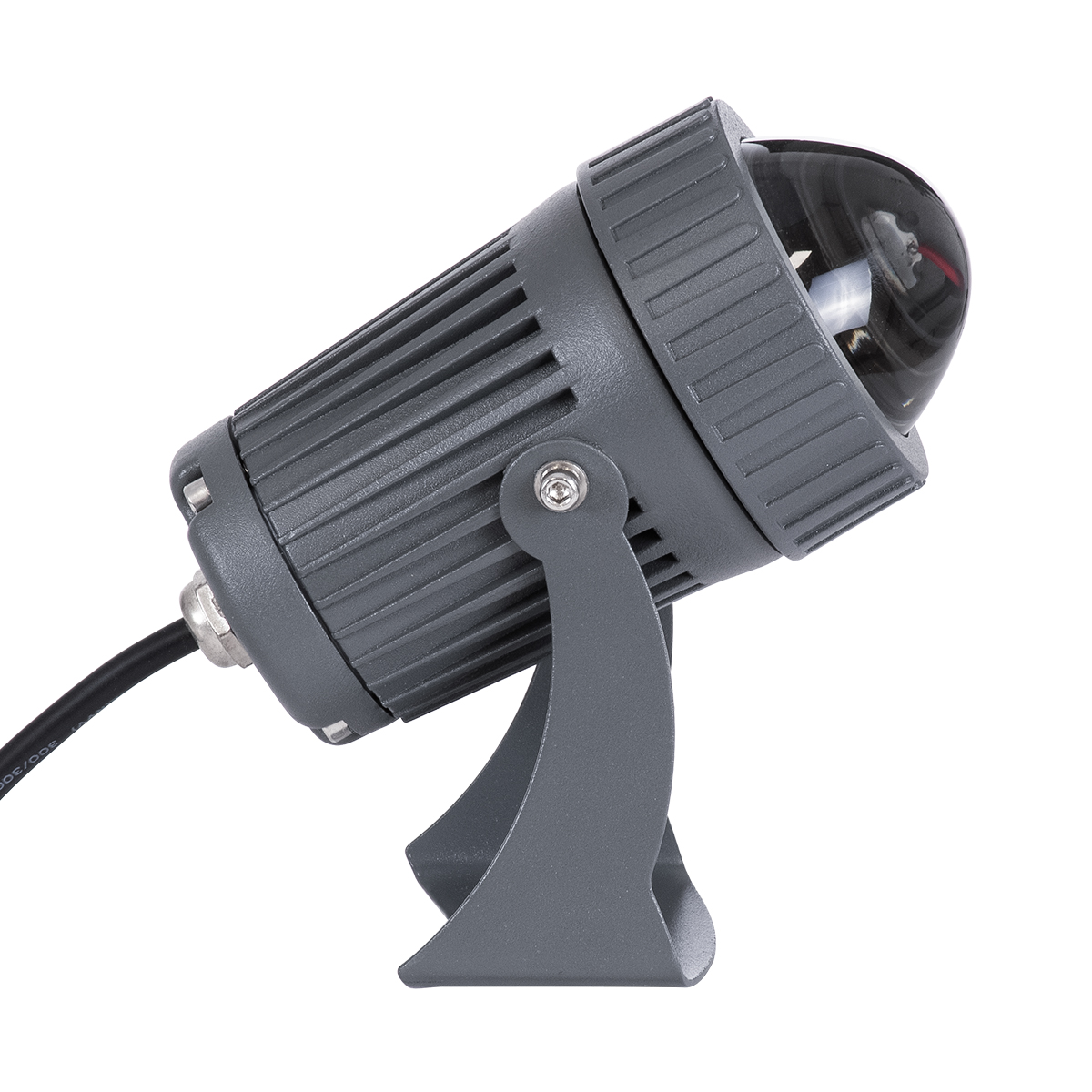 LEDTM® SPOTFENIA 90136 Αρχιτεκτονικό Σποτ Φωτισμου LED 10W 850lm 5° DC 24V Αδιάβροχο IP65 Μπλε Dimmable - Bridgelux COB Chip - Γκρι Ανθρακί - Μ7 x Π7 x Υ12cm - 3 Χρόνια Εγγύηση - Image 4