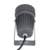 LEDTM® SPOTFENIA 90136 Αρχιτεκτονικό Σποτ Φωτισμου LED 10W 850lm 5° DC 24V Αδιάβροχο IP65 Μπλε Dimmable - Bridgelux COB Chip - Γκρι Ανθρακί - Μ7 x Π7 x Υ12cm - 3 Χρόνια Εγγύηση - Image 7
