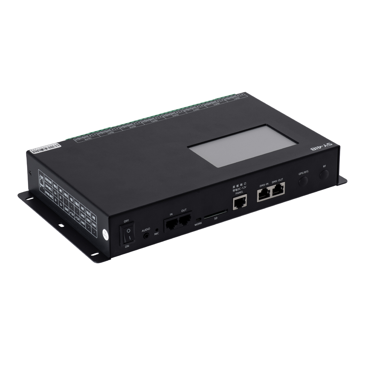 LEDTM® 90147 SEEKWAY SY-418 - Professional Master Controller - Full Colour LED Digital SPI Pixel Control System - Controller για Ψηφιακά Προϊόντα LED Digital Pixel TTL & DMX512 - Single Colour & RGB & RGBW - Synchronous & Asynchronous - 3 Χρόνια Εγγύηση - Image 4