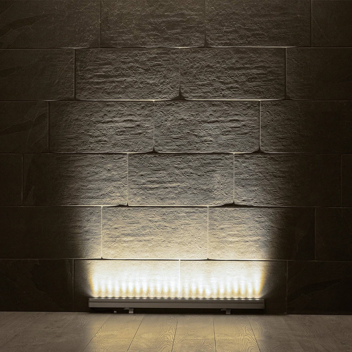 LEDTM® WASHERMARGO 90152 Μπάρα Φωτισμού Wall Washer LED 24W 2760lm 30° DC 24V Αδιάβροχο IP65 Φυσικό Λευκό 4500K Dimmable - Bridgelux SMD Chip - Γκρι Ανθρακί Ματ - Μ100 x Π4 x Υ5cm - 3 Χρόνια Εγγύηση - Image 7