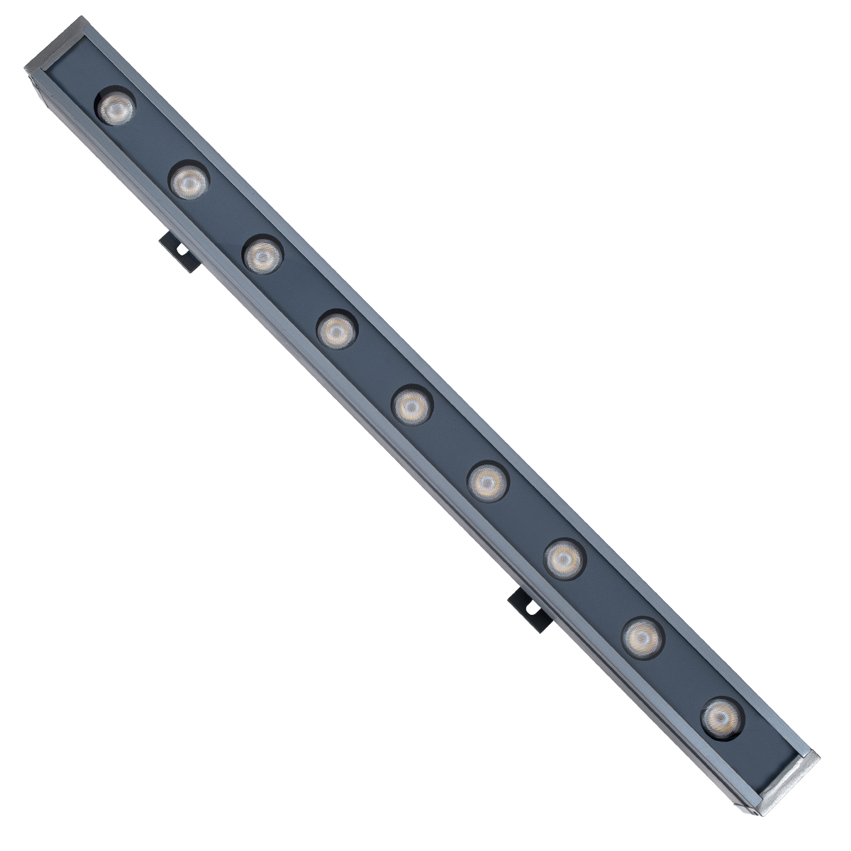 LEDTM® WASHERMARGO 90173 Μπάρα Φωτισμού Wall Washer LED 9W 1035lm 30° DC 24V Αδιάβροχο IP65 Φυσικό Λευκό 4500K Dimmable - Bridgelux SMD Chip - Γκρι Ανθρακί - Μ50 x Π4 x Υ5cm - 3 Χρόνια Εγγύηση - Image 3