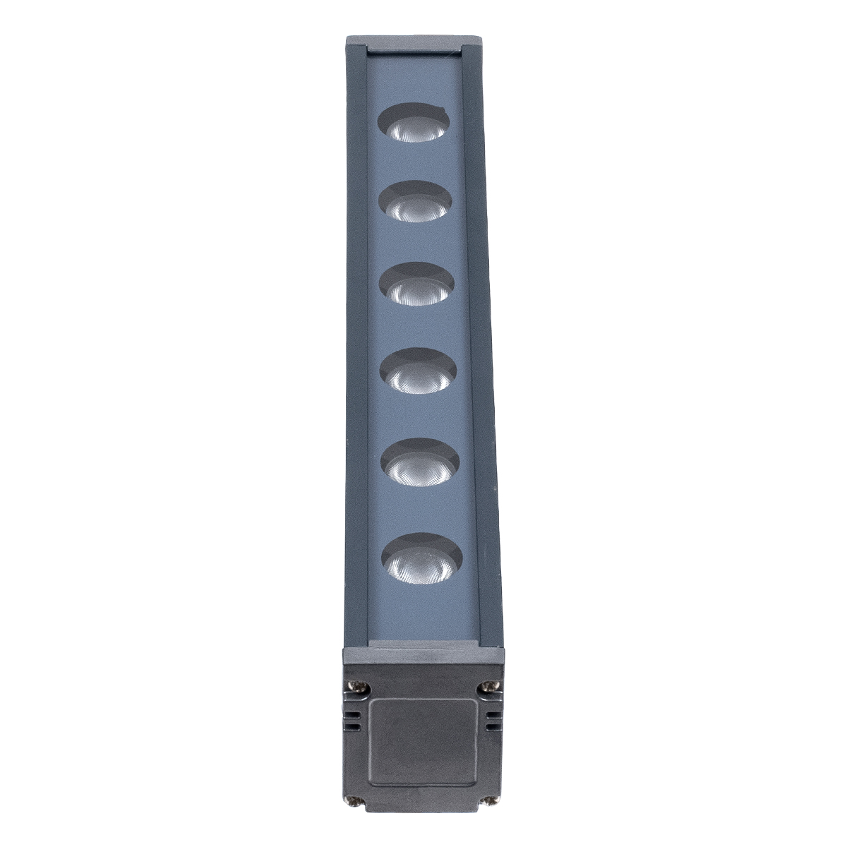 LEDTM® WASHERMARGO 90180 Μπάρα Φωτισμού Wall Washer LED 6W 690lm 30° DC 24V Αδιάβροχο IP65 Φυσικό Λευκό 4500K Dimmable - Bridgelux SMD Chip - Γκρι Ανθρακί - Μ30 x Π4 x Υ5cm - 3 Χρόνια Εγγύηση - Image 4
