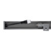 LEDTM® WASHERFAIA 90186 Μπάρα Φωτισμού Wall Washer με Αντιθαμβωτική Γρίλια LED 24W 2640lm 15° DC 24V Αδιάβροχο IP65 Θερμό Λευκό 2700K Dimmable - Bridgelux SMD Chip - Ασημί - Μ100 x Π4 x Υ5.5cm - 3 Χρόνια Εγγύηση - Image 8