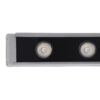LEDTM® WASHERFAIA 90189 Μπάρα Φωτισμού Wall Washer με Αντιθαμβωτική Γρίλια LED 24W 2040lm 15° DC 24V Αδιάβροχο IP65 Πολύχρωμο RGBW Dimmable DMX512 - Bridgelux SMD Chip - Γκρι Ανθρακί - Μ100 x Π4 x Υ5.5cm - 3 Χρόνια Εγγύηση - Image 9