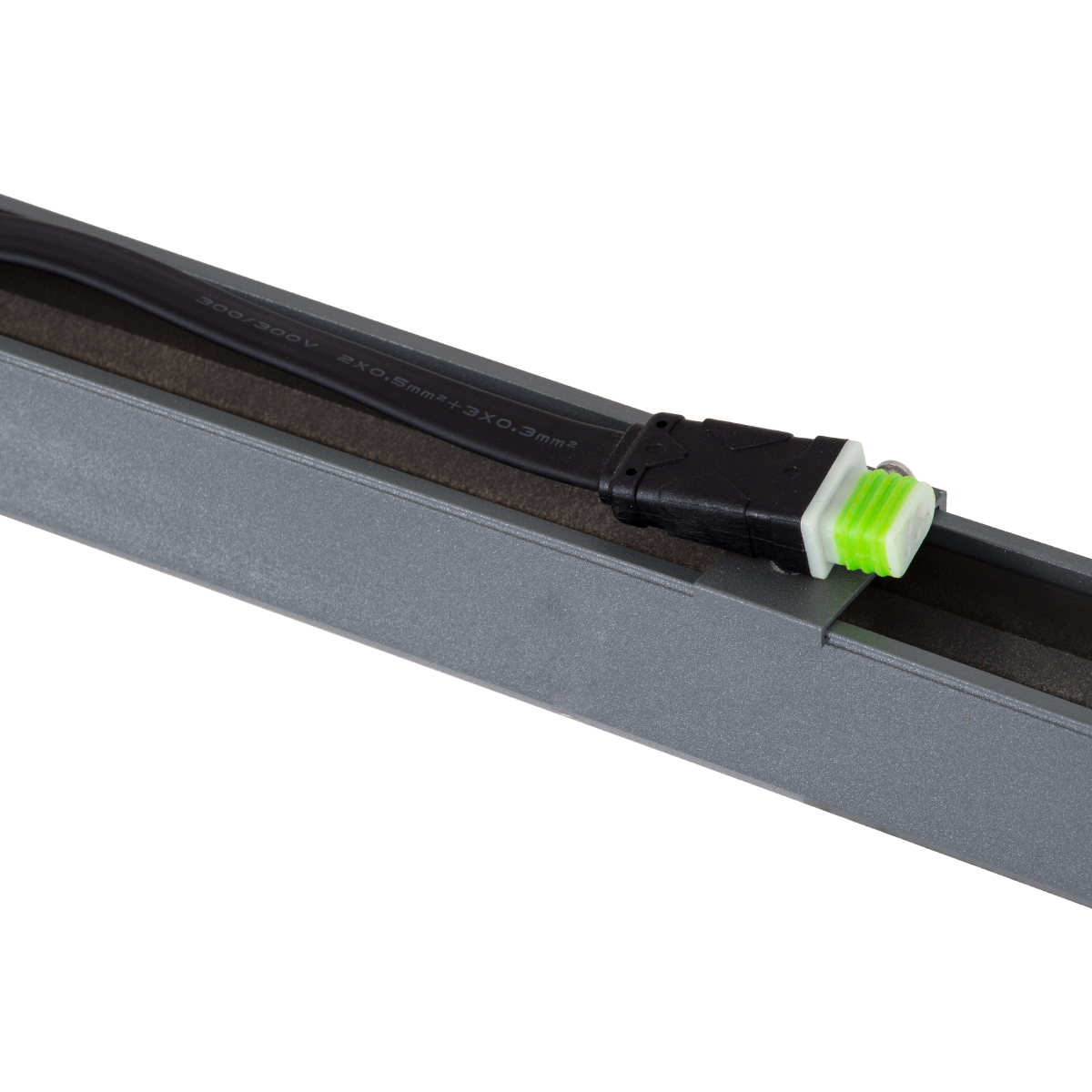 LEDTM® DIGIBAR 90211 Ψηφιακή Pixel Addressable Facade Μπάρα LED 12W 840lm 45° DC 24V Αδιάβροχο IP65 8 x Pixel Θερμό Λευκό 2700K Dimmable DMX512 SPI/TTL Protocol IC UCS512C4 - Bridgelux SMD Chip - Γκρι Ανθρακί - Μ100 x Π3.5 x Υ3.2cm - 3 Χρόνια Εγγύηση - Image 9
