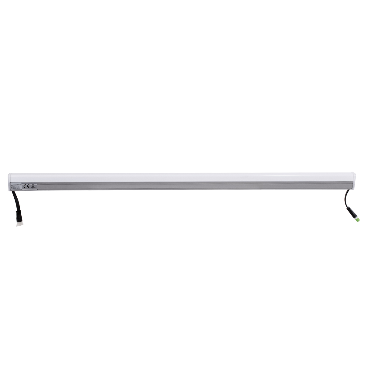 LEDTM® DIGIBAR 90213 Ψηφιακή Pixel Addressable Facade Μπάρα LED 12W 840lm 180° DC 24V Αδιάβροχο IP65 8 x Pixel Θερμό Λευκό 2700K Dimmable DMX512 SPI/TTL Protocol IC UCS512C0 - Bridgelux SMD Chip - Ασημί με Λευκό Γαλακτερό Κάλυμμα - Μ100 x Π3 x Υ4.5cm - 3 Χρόνια Εγγύηση - Image 5