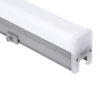 LEDTM® DIGIBAR 90213 Ψηφιακή Pixel Addressable Facade Μπάρα LED 12W 840lm 180° DC 24V Αδιάβροχο IP65 8 x Pixel Θερμό Λευκό 2700K Dimmable DMX512 SPI/TTL Protocol IC UCS512C0 - Bridgelux SMD Chip - Ασημί με Λευκό Γαλακτερό Κάλυμμα - Μ100 x Π3 x Υ4.5cm - 3 Χρόνια Εγγύηση - Image 10