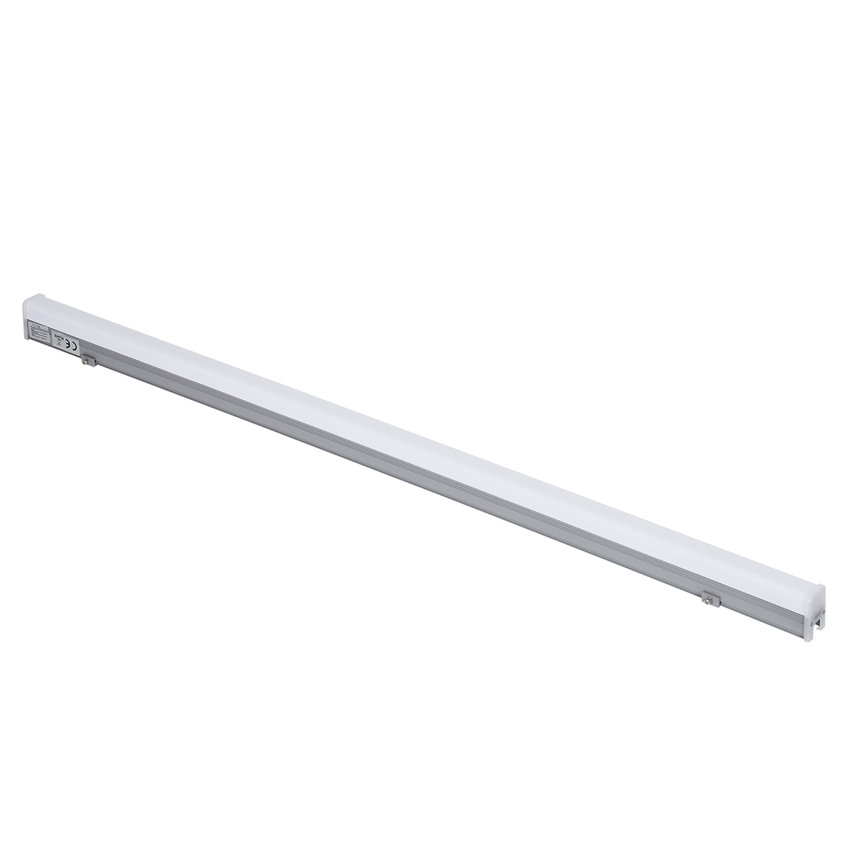 LEDTM® DIGIBAR 90213 Ψηφιακή Pixel Addressable Facade Μπάρα LED 12W 840lm 180° DC 24V Αδιάβροχο IP65 8 x Pixel Θερμό Λευκό 2700K Dimmable DMX512 SPI/TTL Protocol IC UCS512C0 - Bridgelux SMD Chip - Ασημί με Λευκό Γαλακτερό Κάλυμμα - Μ100 x Π3 x Υ4.5cm - 3 Χρόνια Εγγύηση - Image 3