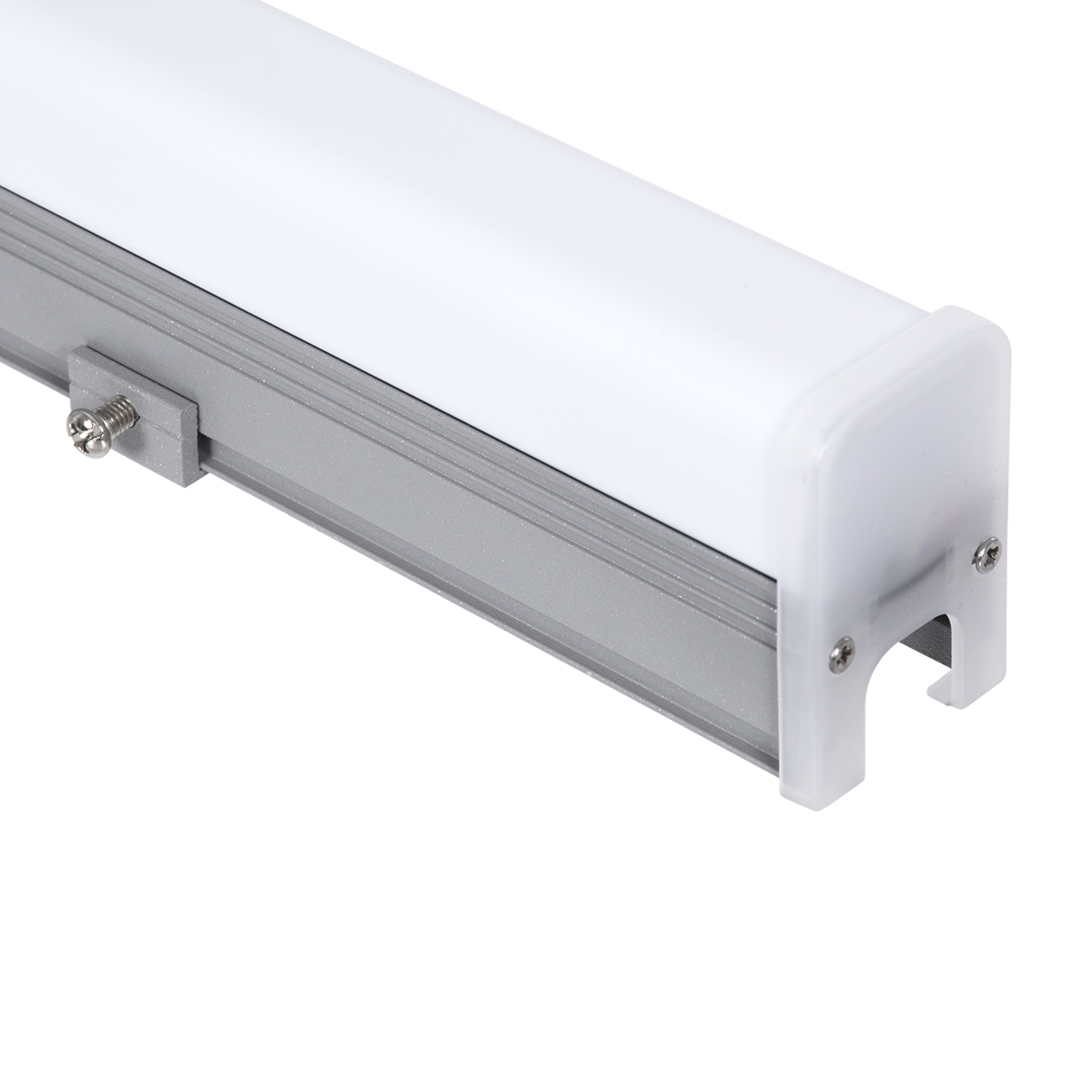 LEDTM® DIGIBAR 90214 Ψηφιακή Pixel Addressable Facade Μπάρα LED 12W 600lm 180° DC 24V Αδιάβροχο IP65 8 x Pixel Πολύχρωμο RGB Dimmable DMX512 SPI/TTL Protocol IC UCS512C0 - Bridgelux SMD Chip - Ασημί με Λευκό Γαλακτερό Κάλυμμα - Μ100 x Π3 x Υ4.5cm - 3 Χρόνια Εγγύηση - Image 10