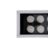 LEDTM® WASHERGAIA 90216 Μπάρα Φωτισμού Wall Washer LED 144W 12240lm 10° DC 24V Αδιάβροχο IP67 Πολύχρωμο RGBW Dimmable DMX512 - Bridgelux SMD Chip - Γκρι Ανθρακί - Μ100 x Π7.3 x Υ4.3cm - 3 Χρόνια Εγγύηση - Image 9