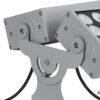 LEDTM® FLOOD-ZENA 90220 Προβολέας Wall Washer για Φωτισμό Κτιρίων LED 120W 10800lm 3° DC 24V Αδιάβροχο IP65 L38 x W30.5 x H24cm Θερμό Λευκό 2700K - Ασημί - 3 Years Warranty - Image 12