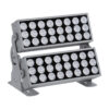 LEDTM® FLOOD-ZENA 90220 Προβολέας Wall Washer για Φωτισμό Κτιρίων LED 120W 10800lm 3° DC 24V Αδιάβροχο IP65 L38 x W30.5 x H24cm Θερμό Λευκό 2700K - Ασημί - 3 Years Warranty - Image 3