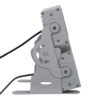 LEDTM® FLOOD-ZENA 90220 Προβολέας Wall Washer για Φωτισμό Κτιρίων LED 120W 10800lm 3° DC 24V Αδιάβροχο IP65 L38 x W30.5 x H24cm Θερμό Λευκό 2700K - Ασημί - 3 Years Warranty - Image 6