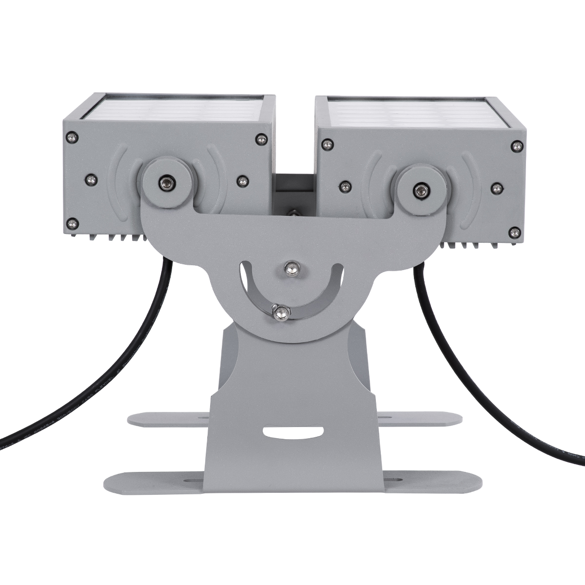 LEDTM® FLOOD-ZENA 90220 Προβολέας Wall Washer για Φωτισμό Κτιρίων LED 120W 10800lm 3° DC 24V Αδιάβροχο IP65 L38 x W30.5 x H24cm Θερμό Λευκό 2700K - Ασημί - 3 Years Warranty - Image 9