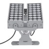 LEDTM® FLOOD-ZENA 90220 Προβολέας Wall Washer για Φωτισμό Κτιρίων LED 120W 10800lm 3° DC 24V Αδιάβροχο IP65 L38 x W30.5 x H24cm Θερμό Λευκό 2700K - Ασημί - 3 Years Warranty - Image 10