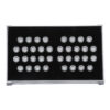 LEDTM® FLOOD-TENA 90222 Προβολέας Wall Washer για Φωτισμό Κτιρίων LED 72W 6120lm 10° DC 24V Αδιάβροχο IP65 L29.8 x W15.5 x H18cm RGBW DMX512 - Ασημί - 3 Years Warranty - Image 4