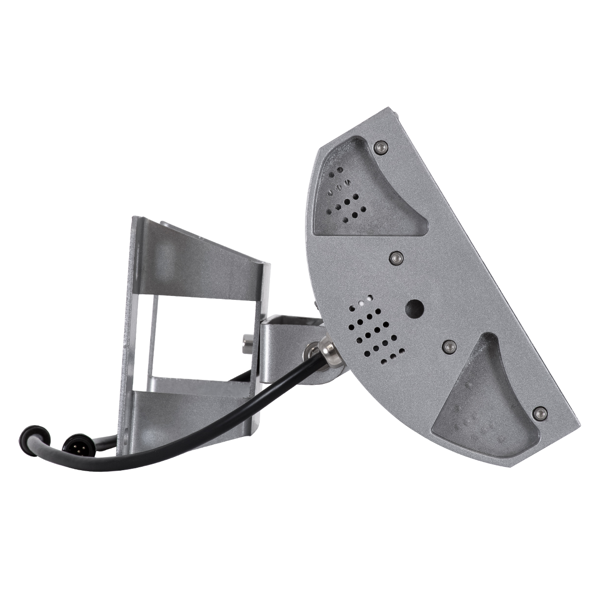 LEDTM® FLOOD-TENA 90226 Προβολέας Wall Washer για Φωτισμό Κτιρίων LED 144W 12240lm 10° DC 24V Αδιάβροχο IP65 L57 x W18 x H19.5cm RGBW DMX512 - Ασημί - 3 Years Warranty - Image 6