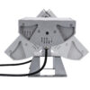 LEDTM® FLOOD-TENA 90226 Προβολέας Wall Washer για Φωτισμό Κτιρίων LED 144W 12240lm 10° DC 24V Αδιάβροχο IP65 L57 x W18 x H19.5cm RGBW DMX512 - Ασημί - 3 Years Warranty - Image 7