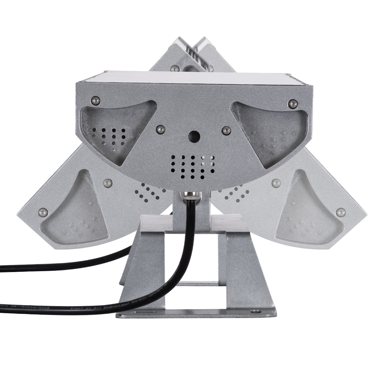 LEDTM® FLOOD-TENA 90226 Προβολέας Wall Washer για Φωτισμό Κτιρίων LED 144W 12240lm 10° DC 24V Αδιάβροχο IP65 L57 x W18 x H19.5cm RGBW DMX512 - Ασημί - 3 Years Warranty - Image 7
