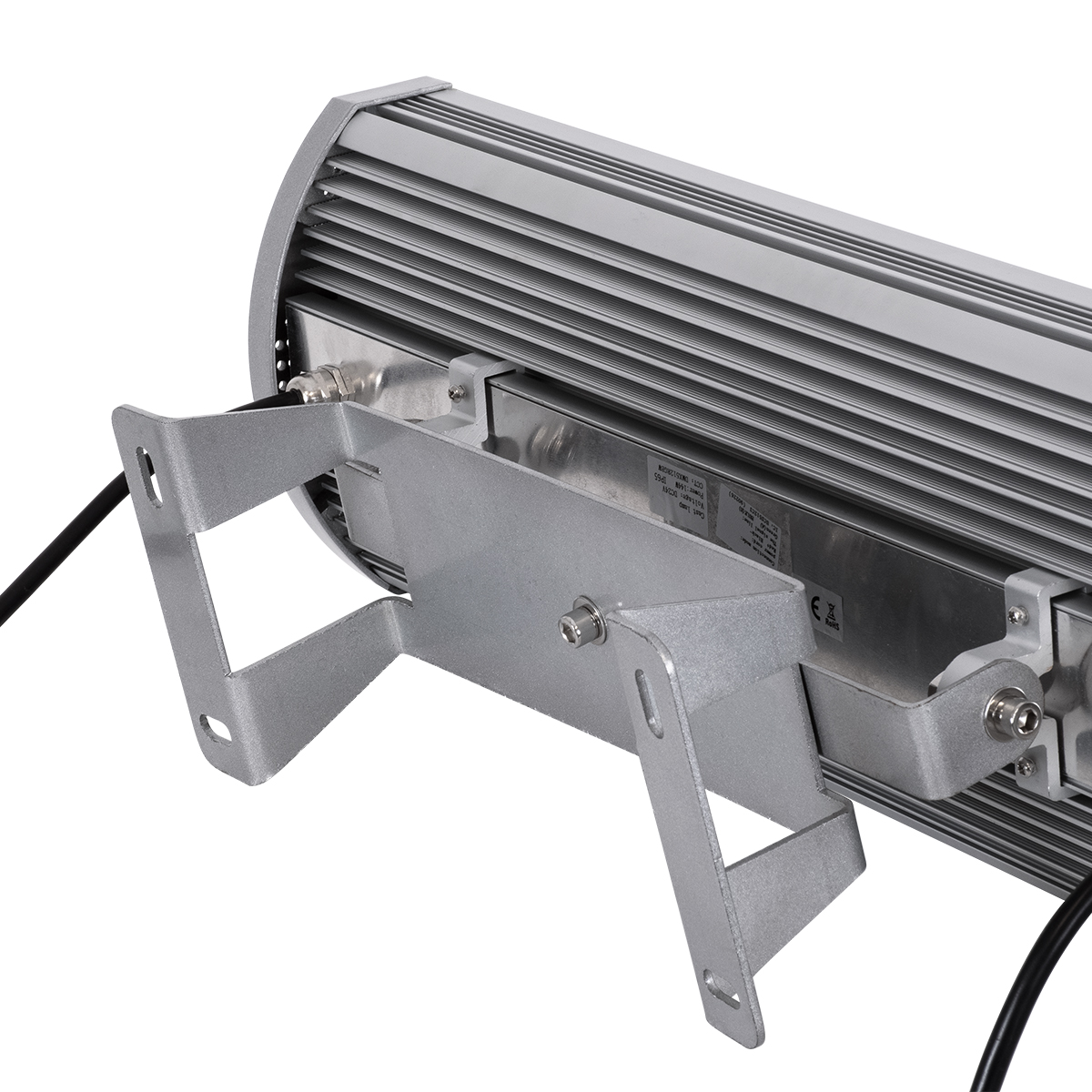 LEDTM® FLOOD-TENA 90226 Προβολέας Wall Washer για Φωτισμό Κτιρίων LED 144W 12240lm 10° DC 24V Αδιάβροχο IP65 L57 x W18 x H19.5cm RGBW DMX512 - Ασημί - 3 Years Warranty - Image 8