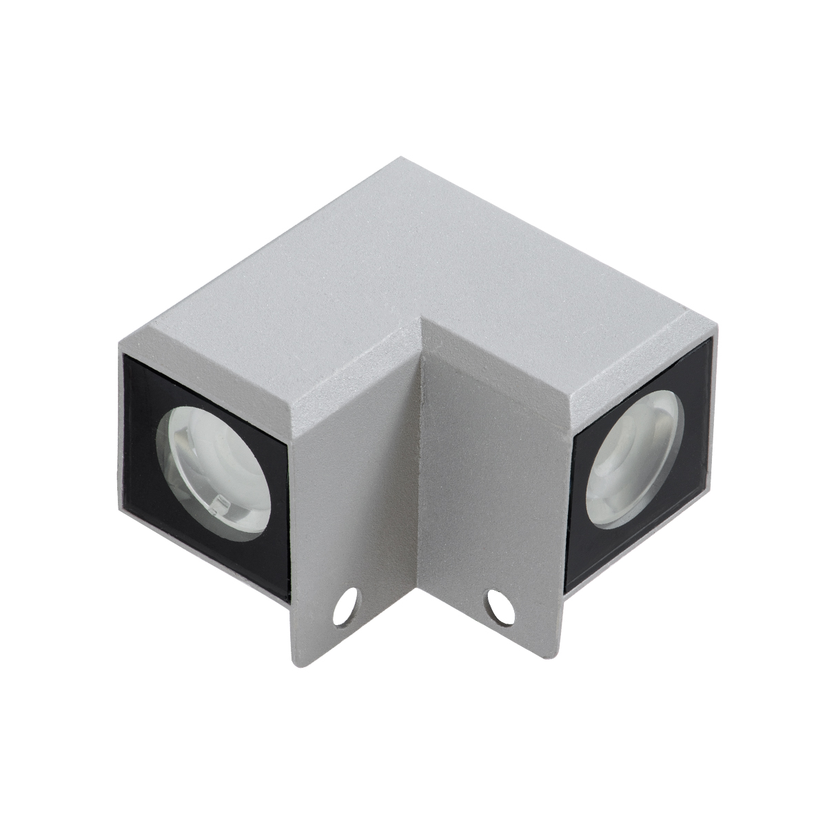 LEDTM® WALLLIGHT-DONA 90258 Φωτιστικό Γωνίας Τοίχου - Απλίκα LED 10W 850lm 10° AC 220-240V Αδιάβροχο IP66 Μ8.2 x Π8.2 x Υ6cm Αρχιτεκτονικό Πορτοκαλί 2200K - Γκρι - 3 Years Warranty - Image 3