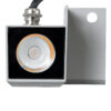 LEDTM® WALLLIGHT-DONA 90258 Φωτιστικό Γωνίας Τοίχου - Απλίκα LED 10W 850lm 10° AC 220-240V Αδιάβροχο IP66 Μ8.2 x Π8.2 x Υ6cm Αρχιτεκτονικό Πορτοκαλί 2200K - Γκρι - 3 Years Warranty - Image 9