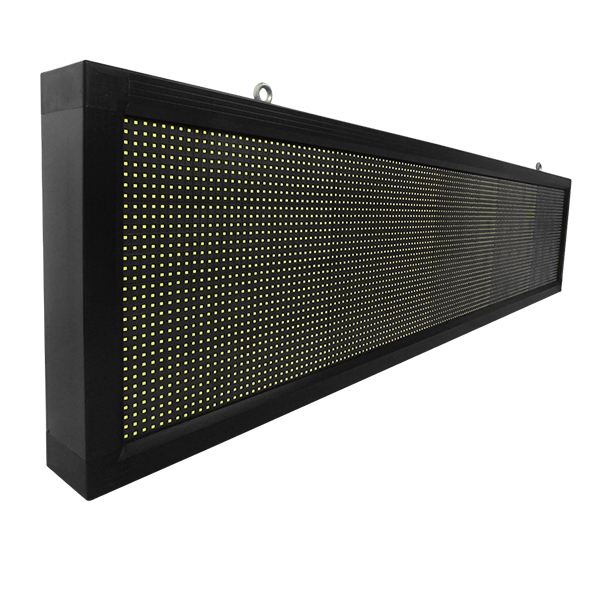 LEDTM® DISPLAY 90280 Κυλιόμενη Ψηφιακή Επιγραφή Μονής Όψης 160x32cm P10 160x32 Pixel LED 250W AC 220-240V Αδιάβροχο IP65 Ψυχρό Λευκό 6000K - WiFi Control μέσω FK APP - Αισθητήρας Θερμοκρασίας & Υγρασίας - Μ168 x Π9 x Υ40cm - 2 Χρόνια Εγγύηση - Image 2