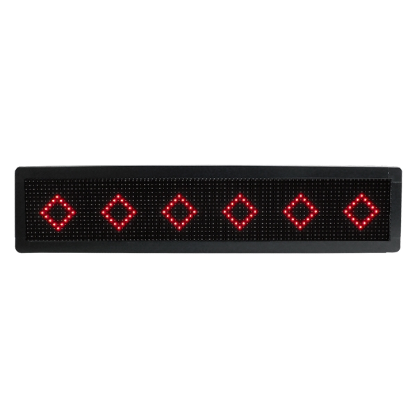 LEDTM® DISPLAY 90305 Κυλιόμενη Ψηφιακή Επιγραφή P10 Διπλής Όψης LED AC 220-240V Αδιάβροχο IP65 RGB - WiFi Control μέσω FK APP - Αισθητήρας Θερμοκρασίας & Υγρασίας - Μ104 x Π12 x Υ20cm - 2 Χρόνια Εγγύηση - Image 9