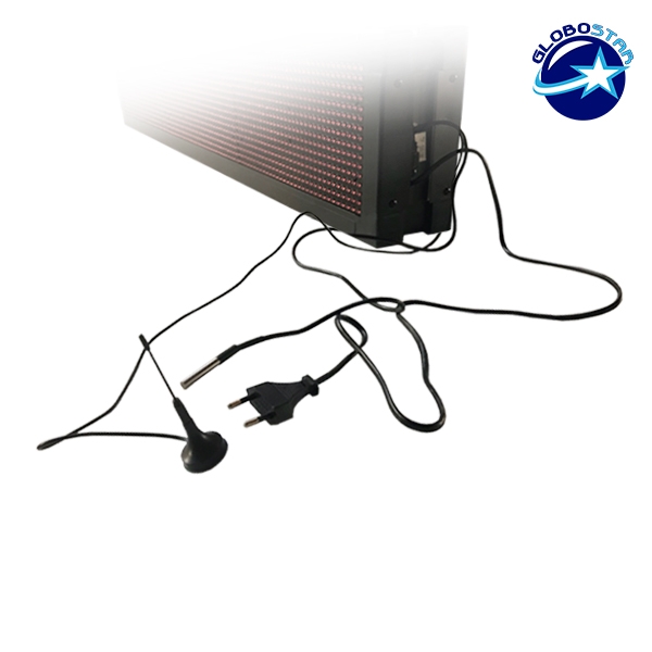 LEDTM® DISPLAY 90311 Κυλιόμενη Ψηφιακή Επιγραφή Διπλής Όψης 160x16cm P10 160x16 Pixel LED 250W AC 220-240V Αδιάβροχο IP65 Κόκκινο - WiFi Control μέσω FK APP - Αισθητήρας Θερμοκρασίας & Υγρασίας - Μ168 x Π12 x Υ24cm - 2 Χρόνια Εγγύηση - Image 8
