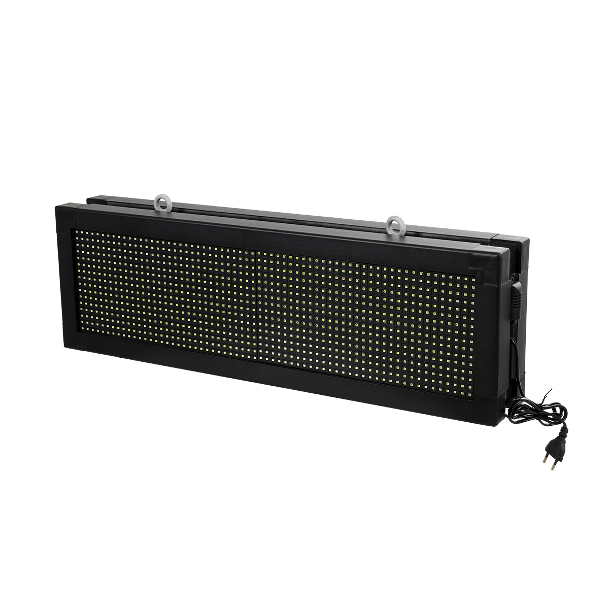 LEDTM® DISPLAY 90316 Κυλιόμενη Ψηφιακή Επιγραφή Διπλής Όψης 64x16cm P10 64x16 Pixel LED 100W AC 220-240V Αδιάβροχο IP65 Ψυχρό Λευκό 6000K - WiFi Control μέσω FK APP - Αισθητήρας Θερμοκρασίας & Υγρασίας - Μ70.5 x Π11 x Υ22.5cm - 2 Χρόνια Εγγύηση - Image 3
