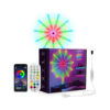 LEDTM® DIGIFRWORKS 90339 Σετ Ψηφιακής Pixel Addressable Ταινίας με RF Ασύρματο Χειριστήριο & Λειτουργία μέσω WiFi APP LED 50W 3000lm 120° DC 5V με USB 2.0 IP20 156 x SMD5050 Chip 156 x Pixel Πολύχρωμο RGB Dimmable SPI/TTL Protocol - Sanan SMD Chip - Μ205 x Π105 x Υ1.5cm - 2 Χρόνια Εγγύηση - Image 8